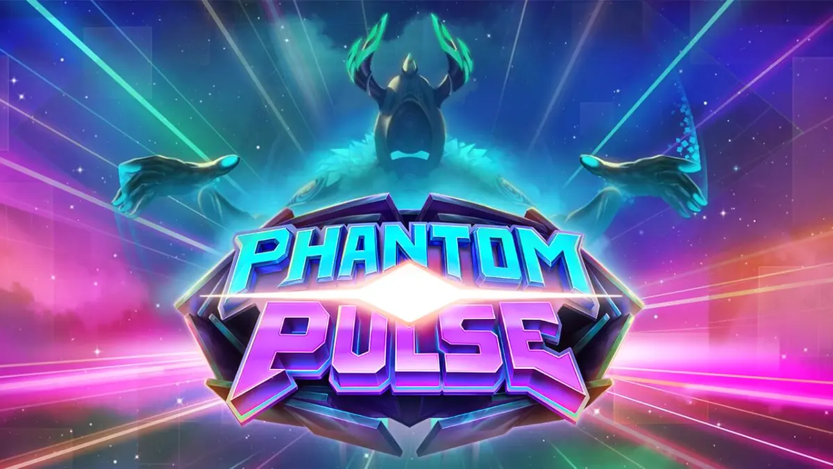 Tampilan visual futuristik dan grid kosmik pada slot Phantom Pulse